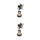 thumbnail image 2 of Wosthever Candelabros de sombra a prueba de agua para decoración de candelabro de escena de Halloween espeluznante divertido funcional B B 2piezas, 2 of 6