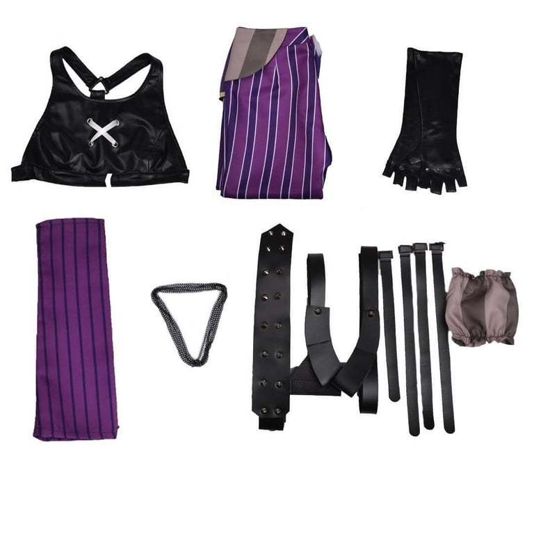 Jinx:Arcane Costume,Coplay Clothing and Accessories for Halloween 