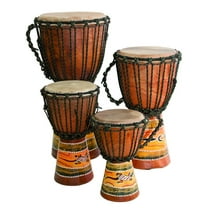 Djembe Beginner Paint, 24" tall, 9-10.5" head