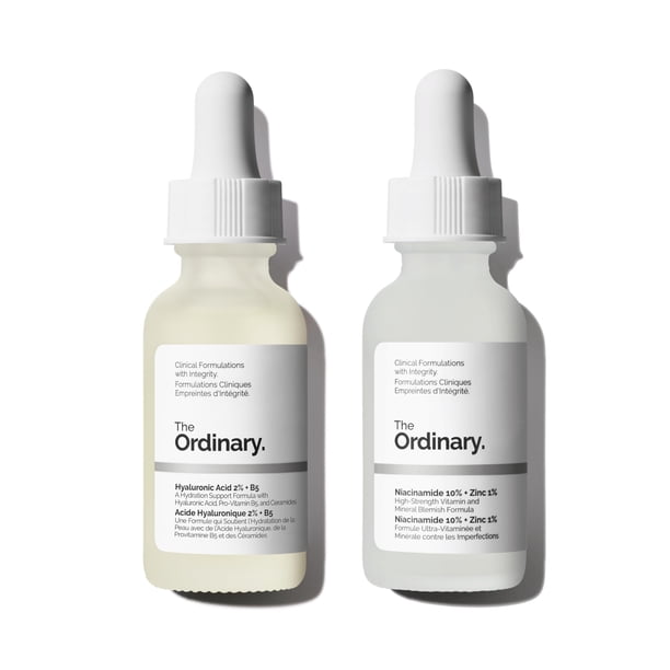 Set de productos para el cuidado de la piel The Ordinary Hyaluronic Acid 2% + B5