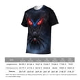 thumbnail image 6 of LAOLIUSN Men’s Graphic T-Shirt Spider Web Print, All Over Spider Pattern Tee, Short Sleeve Crewneck,Sizes S-4XL, 6 of 7