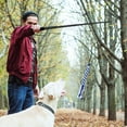 thumbnail image 4 of UEETEK Retractable Dog Interactive Stick Extendable Flirt Pole Funny Chasing Tail Teaser and Exerciser for Pets (Black, Size L), 4 of 5