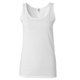thumbnail image 1 of Gildan- Camiseta de tirantes larga para chica (Blanco), 1 of 3