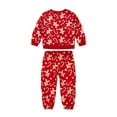 thumbnail image 2 of Joyful Moments Toddler Gingerbread Print Sweatshirt and Jogger, 2-Piece Set, Sizes 12M-5T, 2 of 12