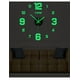 thumbnail image 2 of Reloj De Pared Moderno 3d Decorativo Grande Luminoso Xtellar negro, 2 of 4