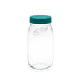 thumbnail image 5 of Le Parfait Screw Top Jar Wide Mouth French Glass Jar | Ideal for Food and Soup Storage, Canning, Flour, Brown Sugar, and other Baking Supplies (2L/64, 5 of 5