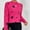 Pink, variant on Guzom Womens Mushroom Print Fall Winter Long Sleeve Cowl Neck Casual Pullover Sweaters Black