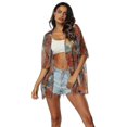 thumbnail image 1 of Cárdigan de playa de gasa con estampado floral bohemio ShuxiuWang 8390605866050, 1 of 1