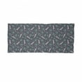 thumbnail image 2 of Gecko Neck Gaiter, Reptiles with Boho Motifs, Unisex, Dark Blue Grey White, by Ambesonne, 2 of 3
