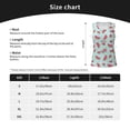 thumbnail image 4 of Uemuo Watermelon Pattern Workout Tank Tops for Women Breathable Moisture-wicking tank top Sleeveless Running Loose Fit Yoga Tops Active Shirts Sports Gym Exercise, 4 of 9