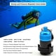thumbnail image 2 of Mantenga el buceo Portátil Portátil Manguera de baja presión Retenedor Abrazadera Tubo Sujetador seguro Accesorios para exteriores Suministros deportivos submarinos Azul Inevent OD002606-01B, 2 of 4