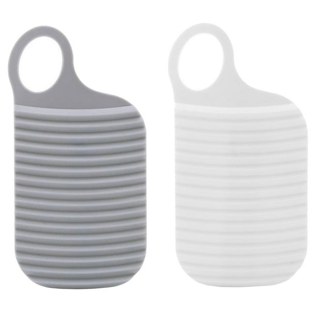 Miangastore 2pcs Travel Washboard Portable Handheld Scrub Boards For Shirts And Laundry Compact Design For For Go Washing