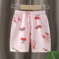thumbnail image 2 of KPOPLK Baby Boy Shorts Cotton Pull On Baby Shorts Infant Boy Clothes Summer Casual Elastic Waist with Pocket 3 6 9 12Months 2T 3T 4T Size 5-6 Years,Red, 2 of 7