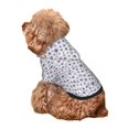 thumbnail image 5 of Honeii Blue Dandelion Print Small Dog Hoodies Pet Hooded Sweatshirts Fall Winter Puppy Cat Sweaters Warm Clothes for Small Dogs Outfits Costume-Large, 5 of 7