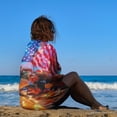 thumbnail image 3 of Independence Day Of The United States Flag Ultra Fine Fiber Beach Towels for Travel And Quick Drying Absorbent Towels for Swimming, 3 of 7