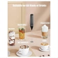 thumbnail image 2 of Milk Frother Handheld, Battery Operated Hand Frother Maker, 2 of 5