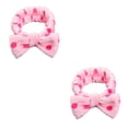 thumbnail image 2 of Qarigey Diademas Bowknot Stretch Head Band Hairband para de cara Pink rose punto rojo rosa rosa 2Conjunto, 2 of 6