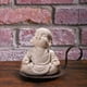 thumbnail image 4 of Fiudx Buda de Arenisca de Arena Blanca, Maitreya Sonriente, Artesanía de Resina, Decoración Relajante para Oficina, Figura para Aliviar El Estrés, Regalo Espiritual para La Familia, para Escritorio o, 4 of 6