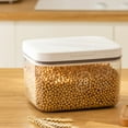thumbnail image 3 of See-through Storage Box Kitchen Sealed Storage Box Press Type Automatic Sealing Transparent Thick Leakproof Dustproof Moisture-proof Rice Cereal Beads, 3 of 8