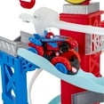 thumbnail image 4 of Spidey and His Amazing Friends Construction Zone Chaos Track Set Toddler Toy, 4 of 8