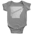 thumbnail image 3 of 9-12 Months / Orange Arkansas Baby Bodysuit Home Shirt, 3 of 8