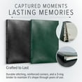 thumbnail image 4 of Gallery Leather Slimline Photo Album - Acadia Hydrangea - 11.75" x 8", 4 of 8