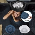 thumbnail image 2 of Cateissary Herramienta plegable para baño de hielo, portátil y práctica, para ducha, enfriador de ducha de hielo plegable Organizadores de utensilios de cocina negro, 2 of 6