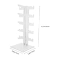 thumbnail image 3 of KAKOWELY glasses rack 2pcs Durable Acrylic Glasses Frame Storage Shelf Practical Sunglasses Display Rack for Home Store Desktop (Transparent)12.2"X5.91"X1.18", 3 of 5
