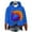 Blue, variant on DPTALR George Fall/Winter Unisex Thanksgiving Printed Hooded Pullover Sweater with Pocket,Orange,Big and Tall Men XXL