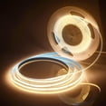 thumbnail image 1 of Flexible led strip warm white 3000k high density dimmable 5v 8w/m 640leds for bedroom kitchen diy, 1 of 4