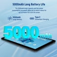 thumbnail image 4 of 10.4 Inch Large Screen Android 14 Tablet, 16GB RAM 128GB ROM, 5G WiFi, Suitable for Study and Office, Black, 4 of 7