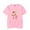 Pink, variant on Ground bound young Flower Loose summer hip-hop women's men's short sleeved T-shirt top