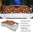 thumbnail image 5 of XMXT Car Sun Shade Windshield, Mexican Skull Girl Print Sunshade for Car Windshield Sun Shades for Car SUV Truck, s, 5 of 9