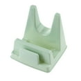 thumbnail image 4 of MLINS 2PCS Plastic Kitchen Pot Cover Lid Shell Stand Shelf Holder Rack Cooking Tool (Green), 4 of 8