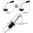 thumbnail image 2 of 10 Pcs Bottle Pourer with Flap, Wine Pourer for Wine Schnapps Olive Oil Coffee Syrup Vinegar Bottles, 2 of 5