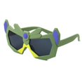 thumbnail image 3 of Gafas de sol polarizadas para niños con dibujos animados, protección UV y espejo - Superman negro, 3 of 4
