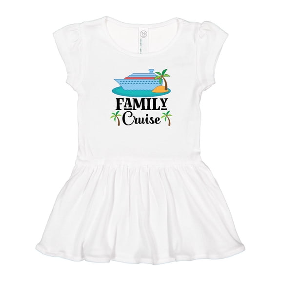 Inktastic Family Cruise Vacation Trip Girls Toddler Dress