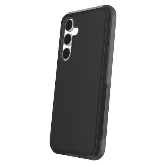 onn Slim Rugged Phone Case for Samsung Galaxy S24 FE - Black