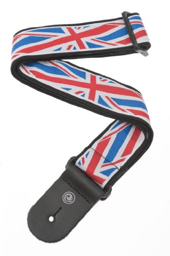 union jack luggage strap