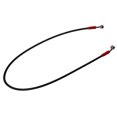 thumbnail image 2 of 90cm Motorcycle Motocross Brake Line Hose Steel Core Swivel Fitting Black, 2 of 8