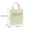 Beige, variant on Kids Tutor Bag Tote With Zipper Pocket Mesh Side Roomy For Books And Stationery For Students And Adolescents