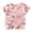 Pink, variant on TOOYOU Boys Summer T-Shirt Toddler Shirt Short Sleeve Cartoon Car Fish Striped Prints Shirt Tops Outwear Size 18-24 Months Black