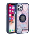 thumbnail image 5 of GSA Geo Marble Case w/Ring Stand for iPhone 13 Pro (6.1") - Blue, 5 of 5