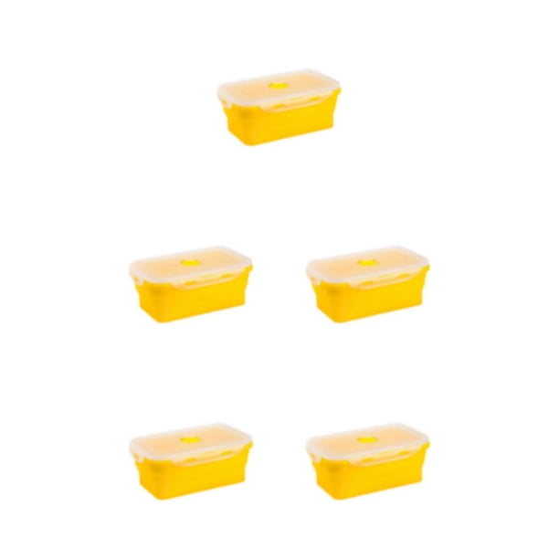 Cateissary Ligero y compacto para llevar Con y especificaciones para elegir Se puede calentar amarillo 800 ml Type2 NO2