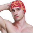 thumbnail image 3 of FYBTO Swimming Cap Hearts with Floral Unisex Adult FYBTO Polyester, 3 of 4