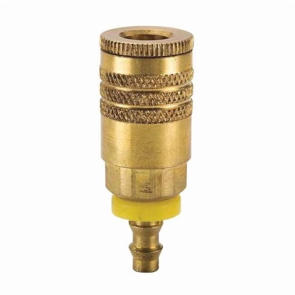 Parker Coupler Body,Brass,Push On,25 cfm B50-5BP