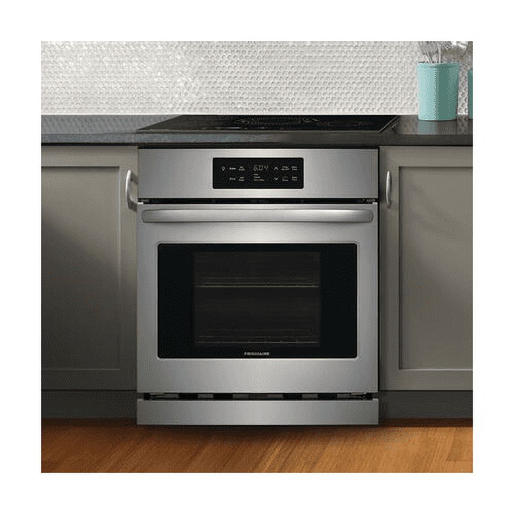 "Frigidaire FFEW2426US 24"" Single Electric Wall Oven with 3.3 cu. ft. Capacity, Halogen Lighting, Self-Clean, and Timer, in Stainless Steel" - image 3 of 11