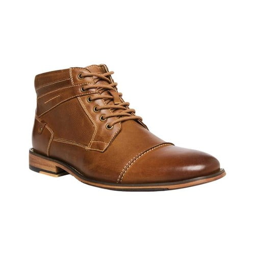 Steve Madden - Men's Steve Madden Jotter Cap Toe Ankle Boot - Walmart.com - Walmart.com