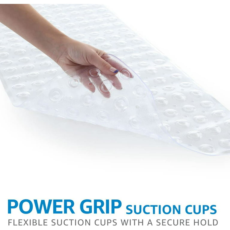 Non-Slip Shower & Bathroom Mats - Suction Cup Grips