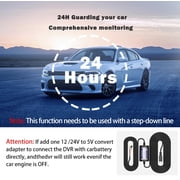 M80 Four-Channel Dash Cam Driving Recorder HD 1080P Front Inside Rear View Camera